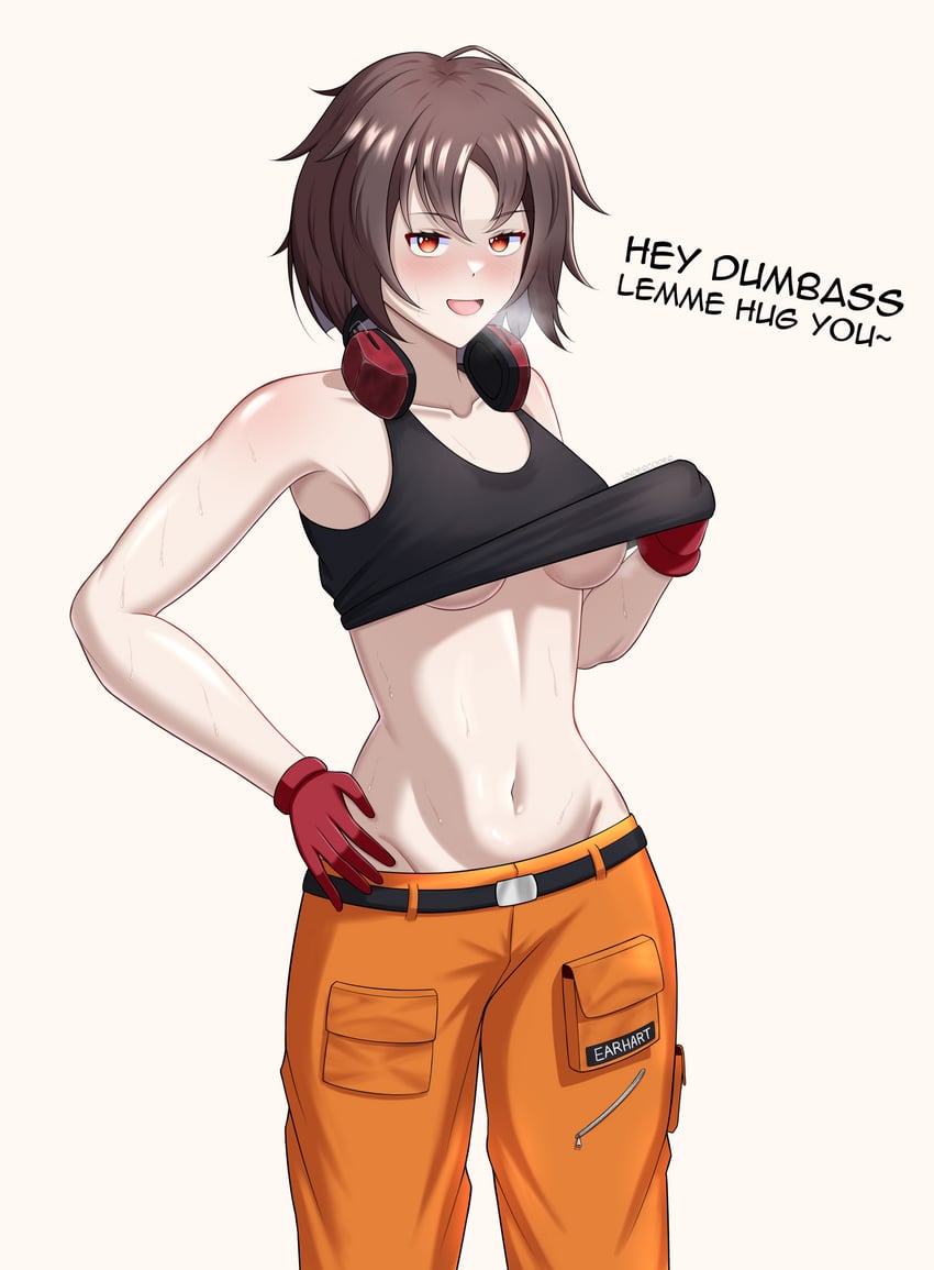 earhart (girls' frontline and 1 more) drawn by undercoder