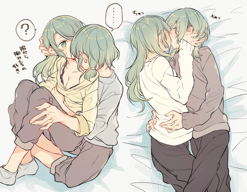 hikawa sayo and hikawa hina (bang dream!) drawn by mikan-uji