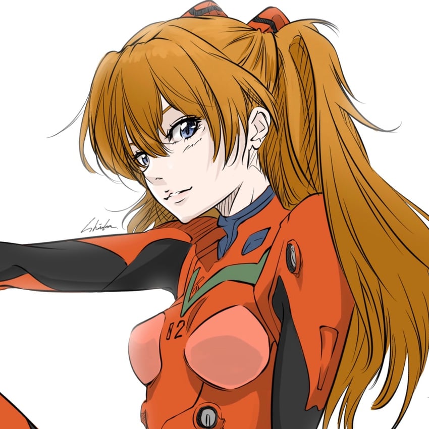 souryuu asuka langley (neon genesis evangelion) drawn by bambi_surprise