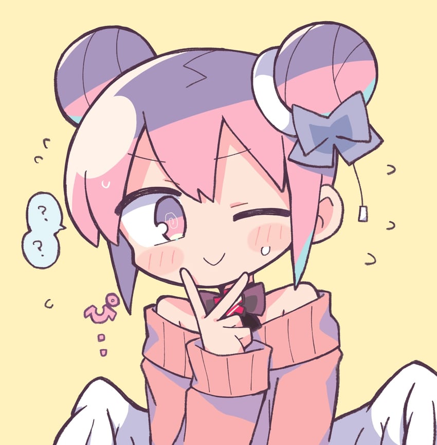 nanawo akari and datenshi-chan (indie utaite) drawn by richard_(richaball)