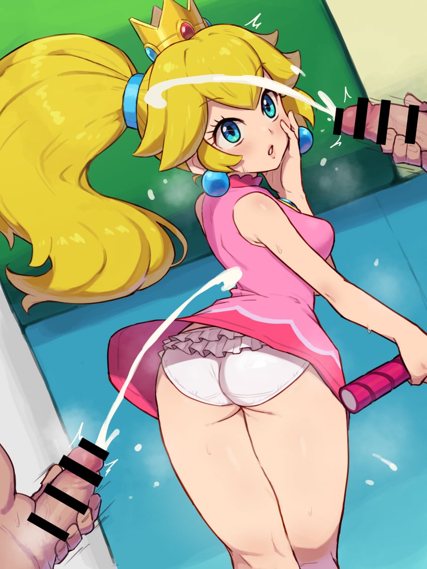 princess peach (mario and 1 more) drawn by chiwino