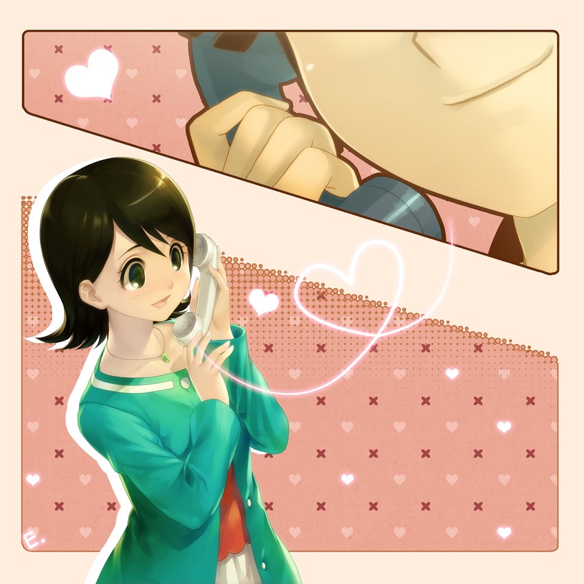 kino aki and ichinose kazuya (inazuma eleven go and 1 more) drawn by erian