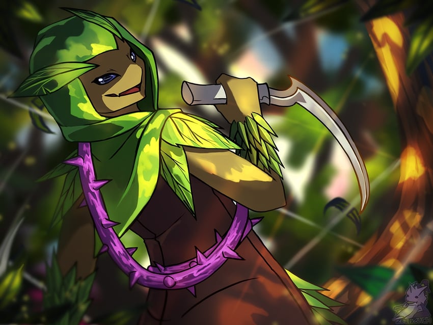 floran and sedge (wargroove) drawn by enfys_ellezard