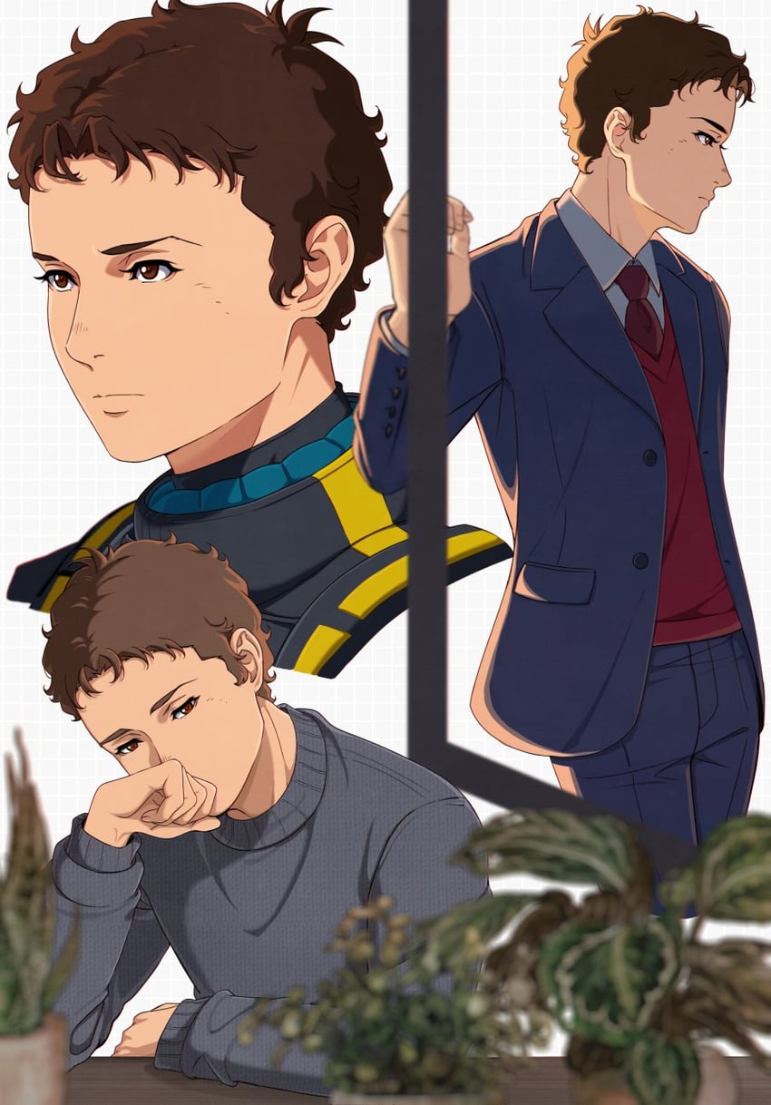 hathaway noa (gundam and 1 more) drawn by enelous