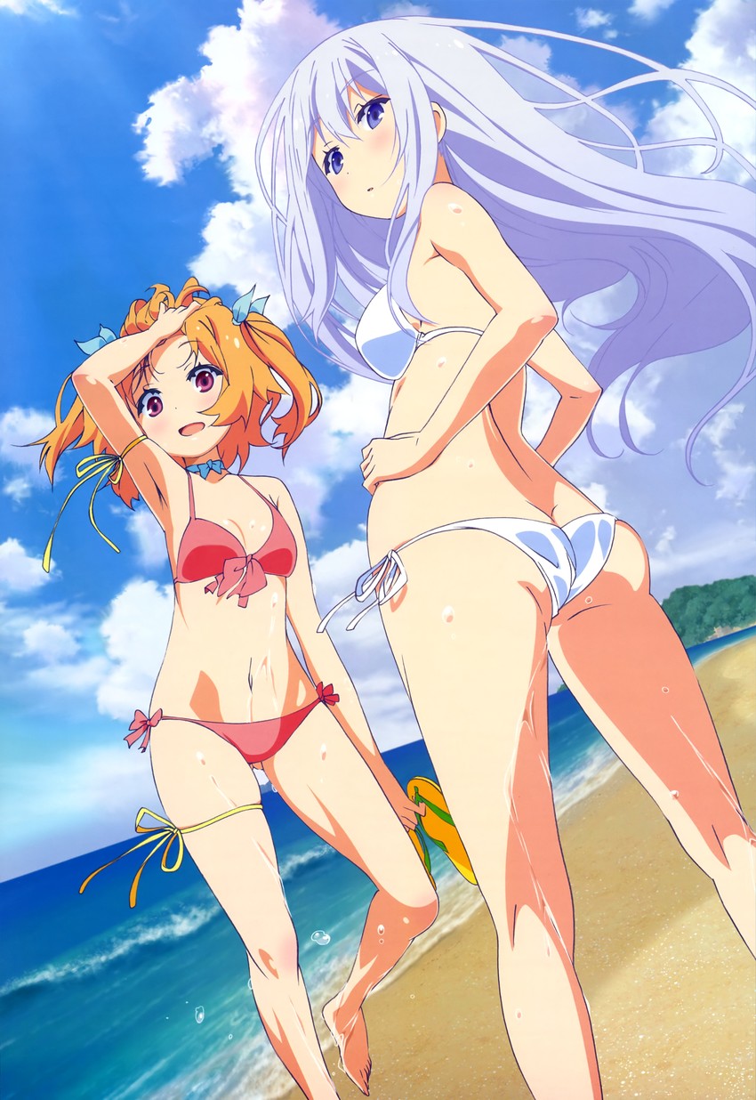 natsukawa masuzu and harusaki chiwa (ore no kanojo to osananajimi ga shuraba sugiru)