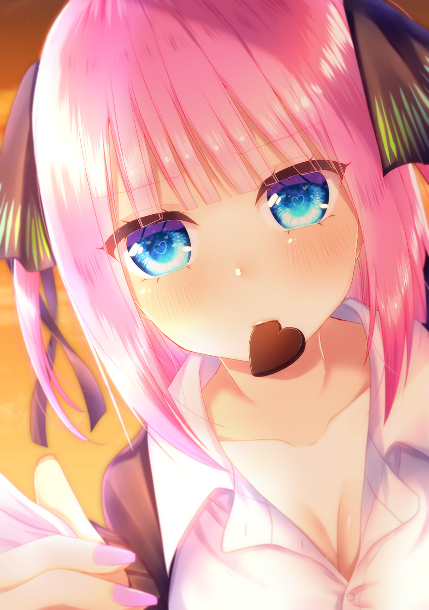 nakano nino (go-toubun no hanayome) drawn by xx_momomo_xx