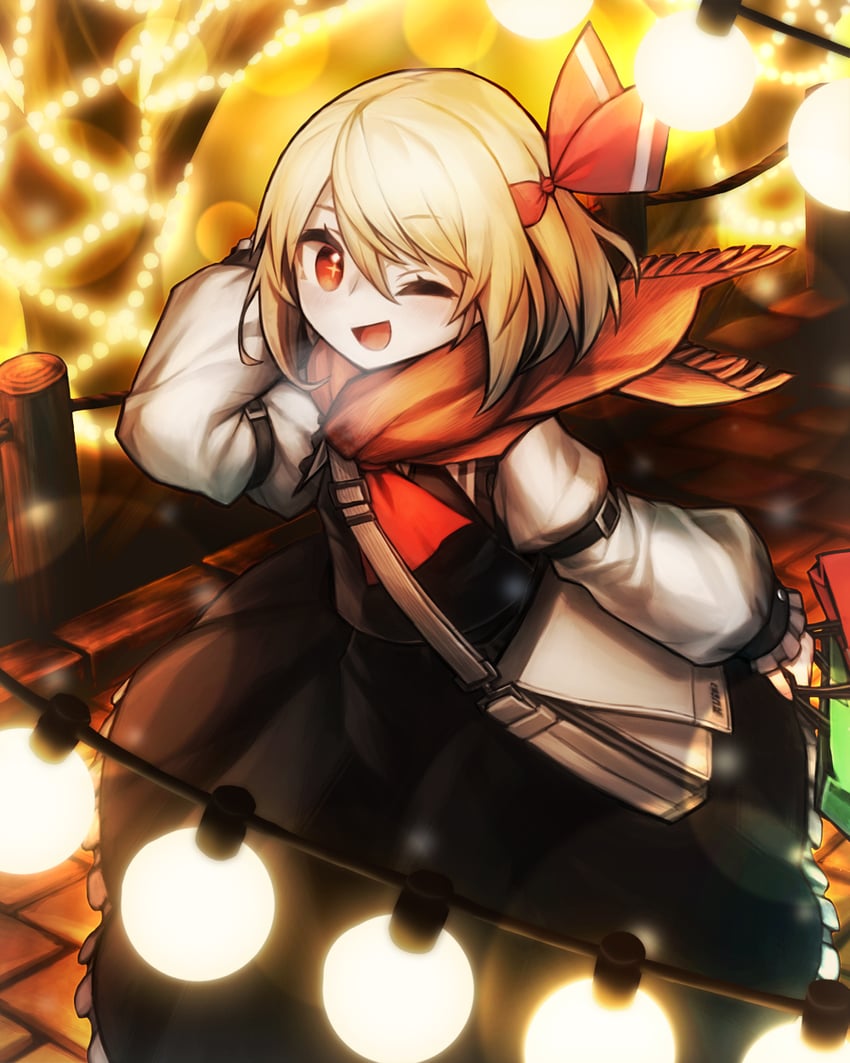 rumia (touhou) drawn by spark621