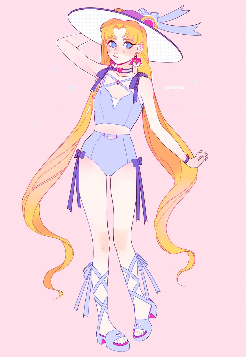 tsukino usagi (bishoujo senshi sailor moon) drawn by vacuumchan
