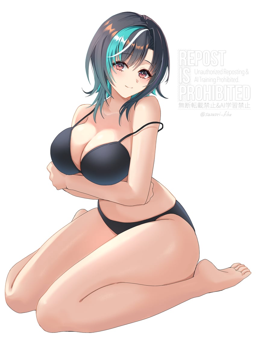 rindo chihaya (hololive and 1 more) drawn by suzuori_fika