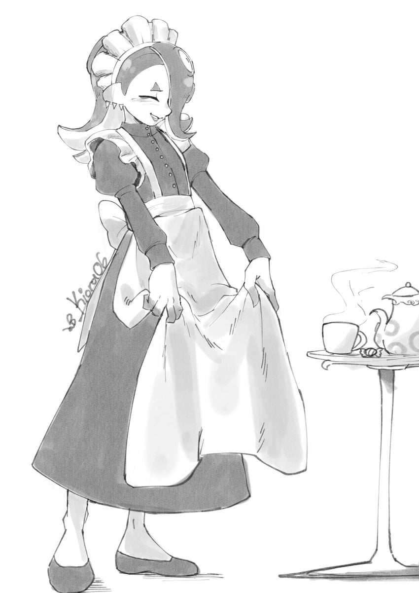 shiver (splatoon and 1 more) drawn by kiora06