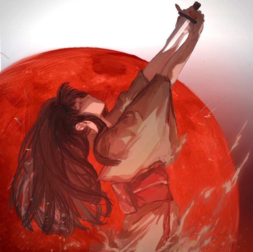 yotsuyu goe brutus (final fantasy and 1 more) drawn by torso382