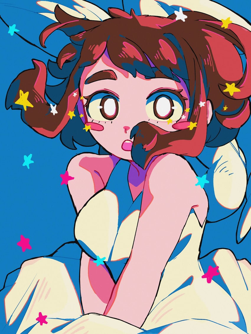 uraraka ochaco (boku no hero academia) drawn by neko_manma
