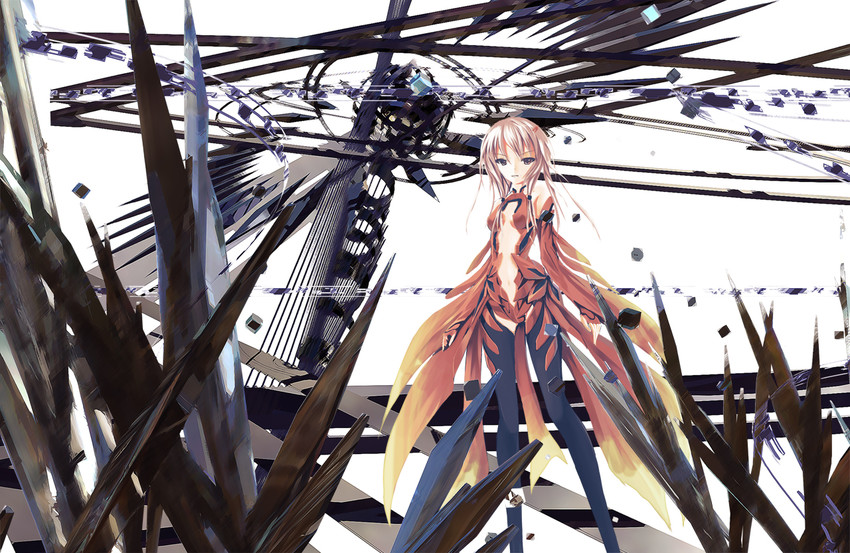 yuzuriha inori (guilty crown) drawn by chi_sakura-chan