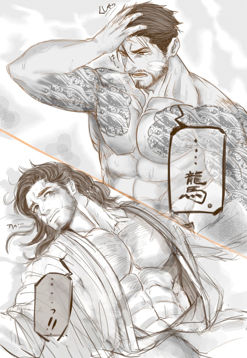 sakamoto ryouma and oc (rise of the ronin) drawn by 392mondo
