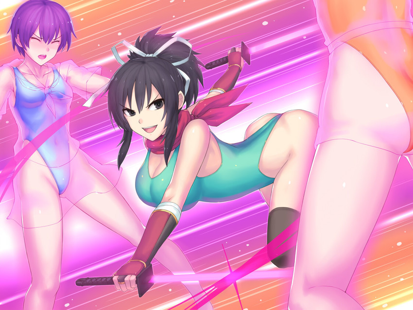 asuka (senran kagura and 1 more) drawn by hai_(h81908190)