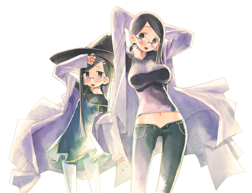 mahou ram and mahou yuki (kusuri no marjoram) drawn by sakuya_tsuitachi