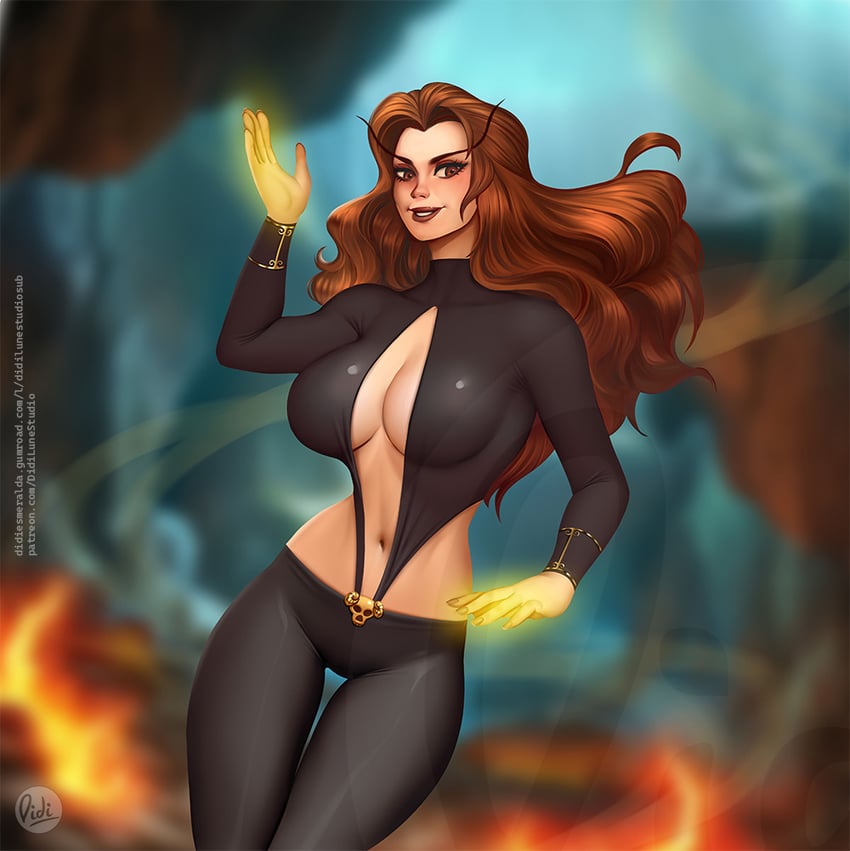 satana (marvel) drawn by didi_esmeralda