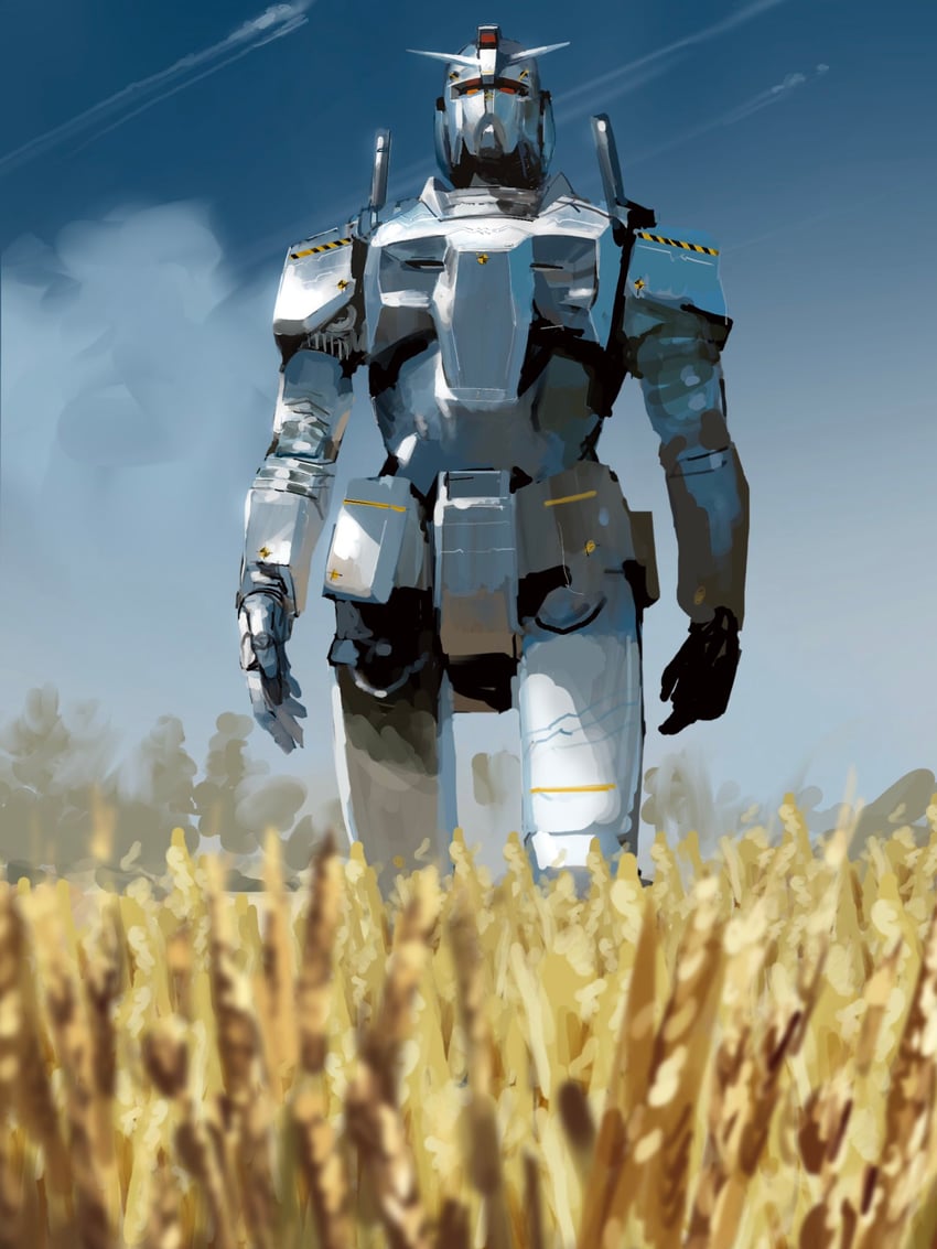 prototype gundam (gundam and 1 more) drawn by rintaro_komori