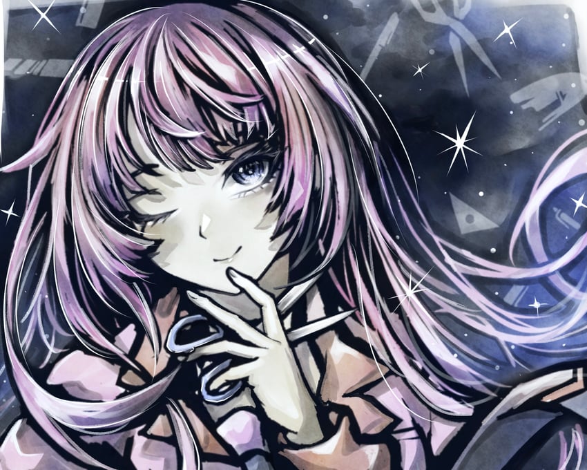 senjougahara hitagi (monogatari and 1 more) drawn by tsukihi_shida