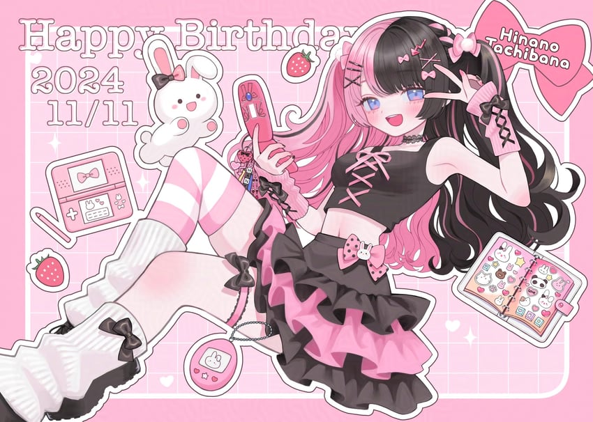 tachibana hinano (vspo! and 1 more) drawn by nelta_rene