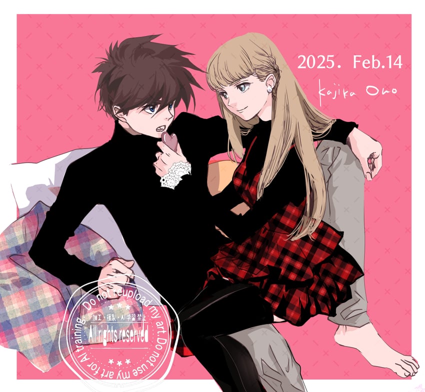 heero yuy and relena peacecraft (gundam and 1 more) drawn by kajikaono
