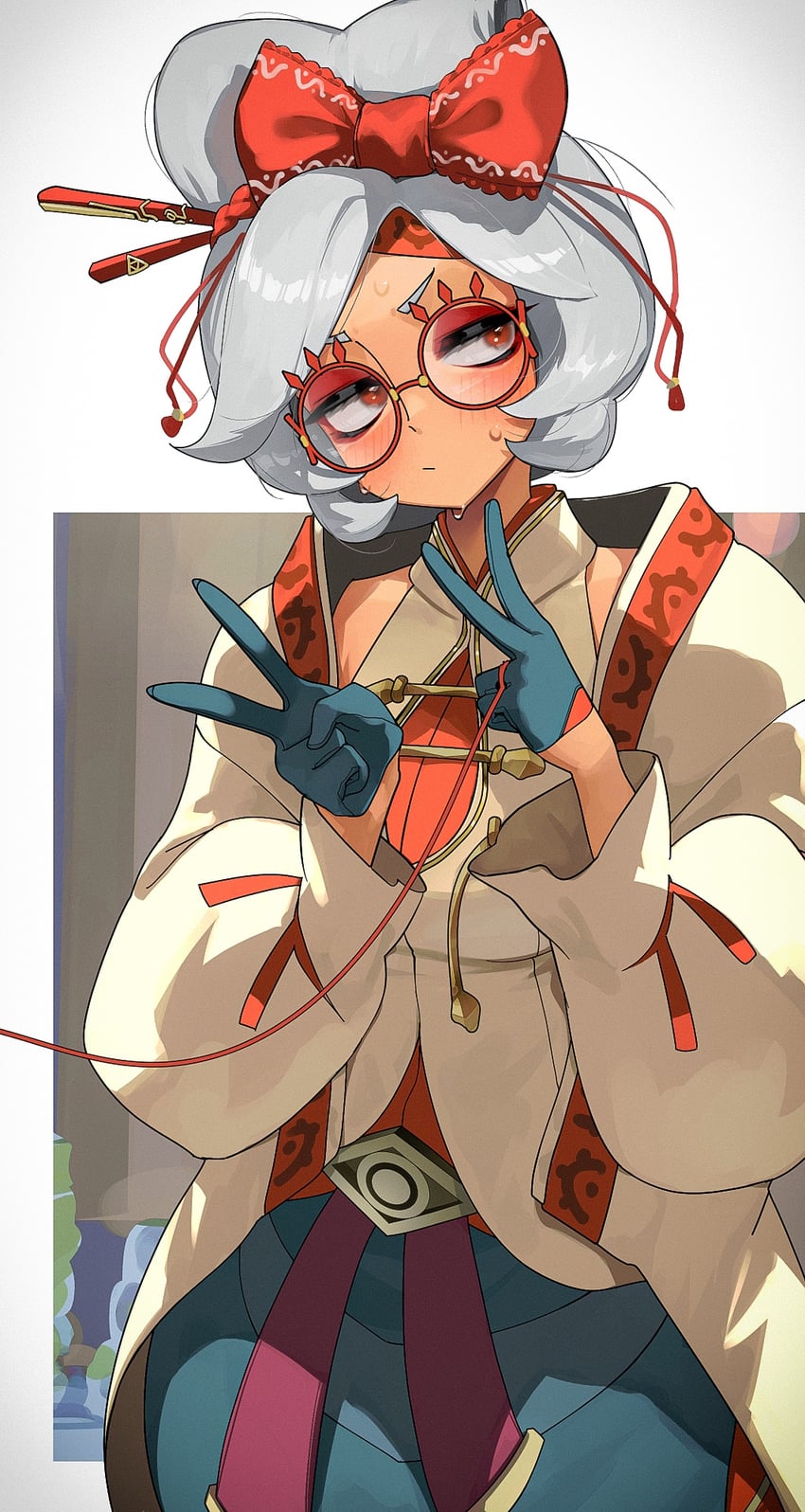 purah (the legend of zelda and 1 more) drawn by kashu_(hizake)