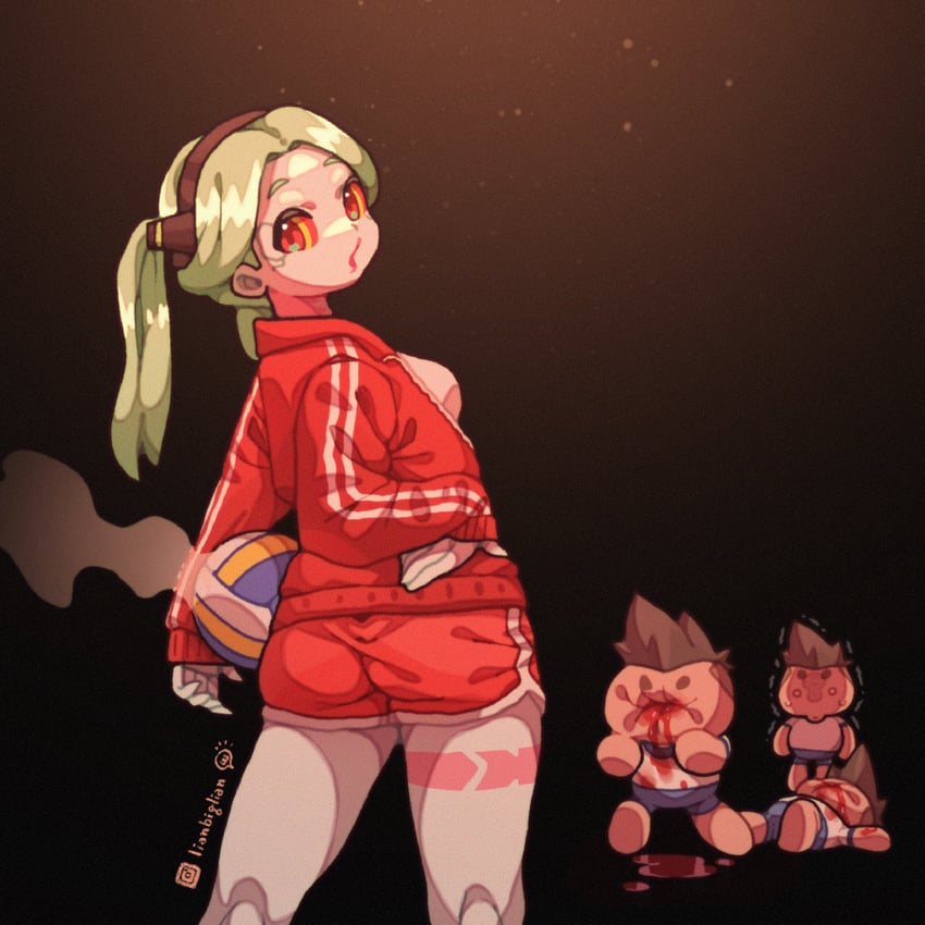 rebecca and david martinez (cyberpunk and 1 more) drawn by lianbiglian