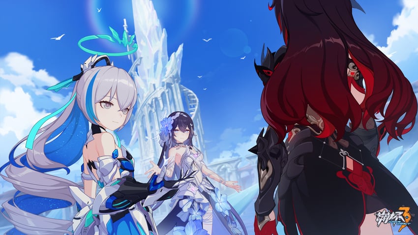 bronya zaychik, seele vollerei, and seele (honkai and 1 more)