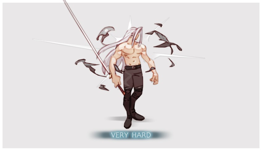 sephiroth (final fantasy and 2 more) drawn by nin_nakajima