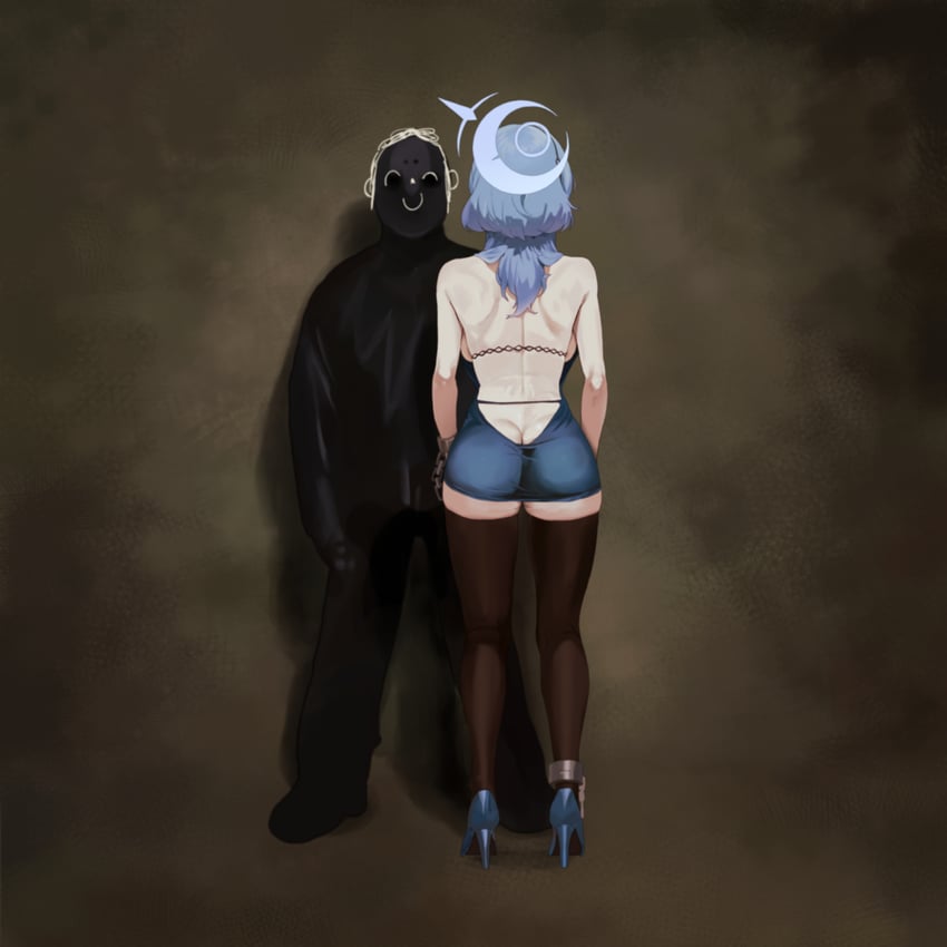 sensei, doodle sensei, ako, and kanye west (blue archive and 3 more) drawn by westgon