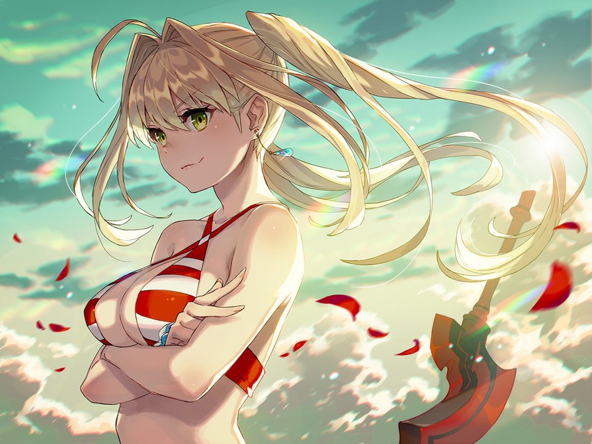 nero claudius (fate and 1 more) drawn by kusano_shinta