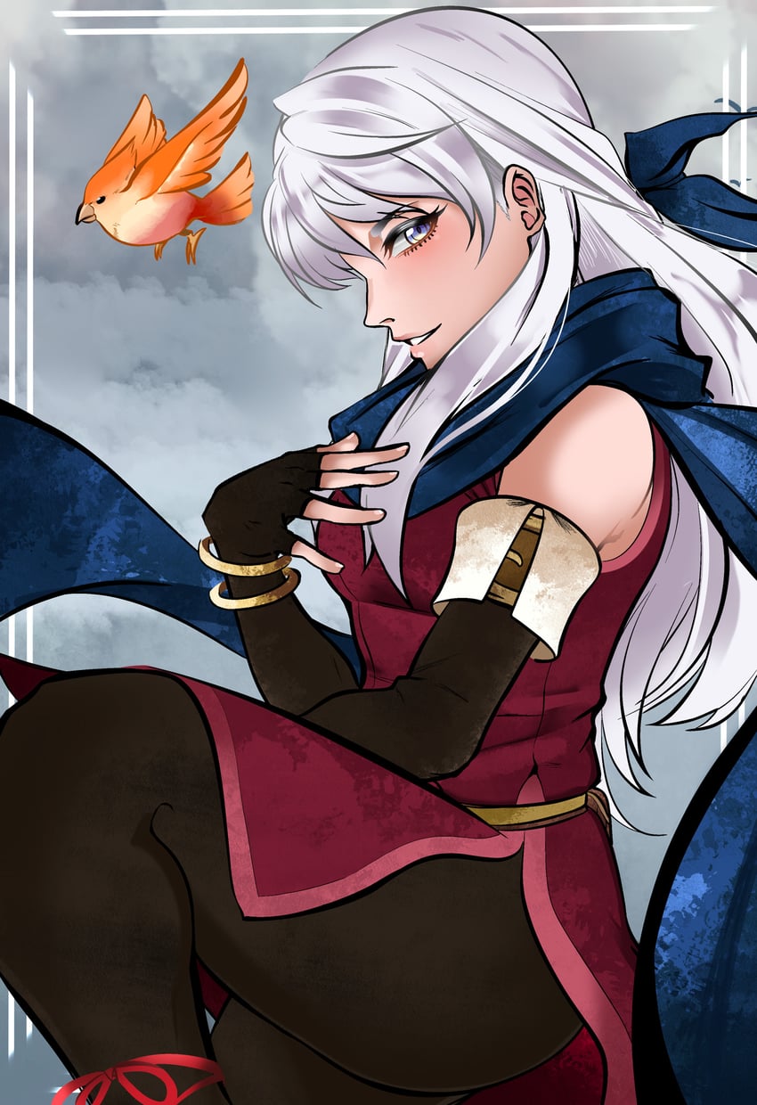 yune and micaiah (fire emblem and 2 more) drawn by zantetsukennn