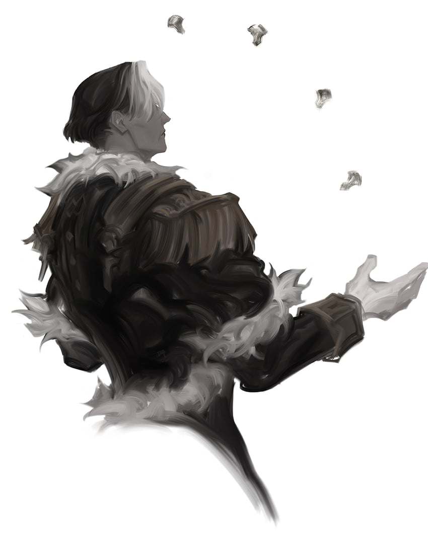 emet-selch (final fantasy and 1 more) drawn by shawnstaw