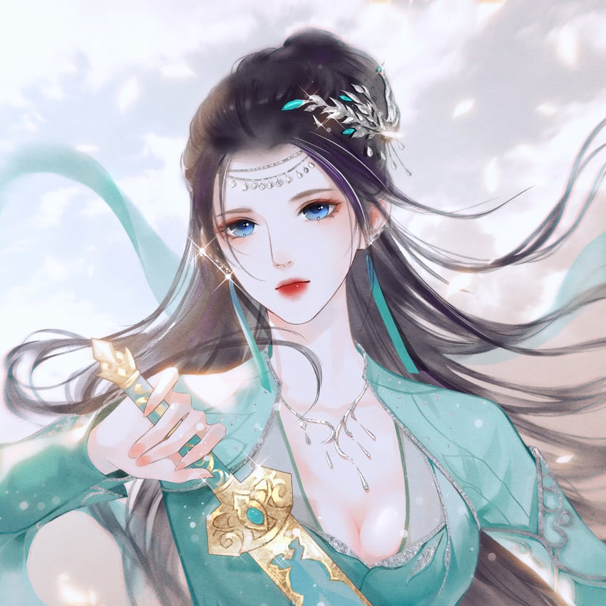 yun yun (doupo cangqiong) drawn by yun_yun_guan_bo