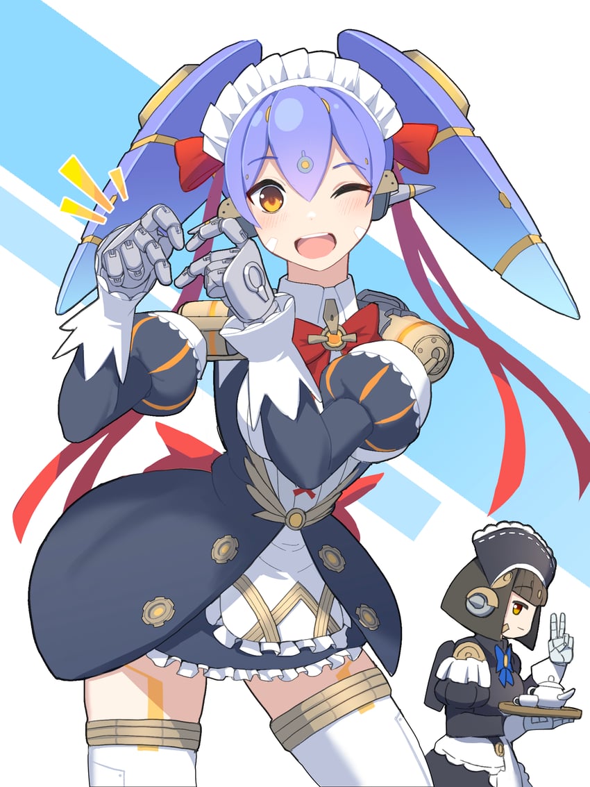 poppi, poppi qt, and lila (xenoblade chronicles and 1 more) drawn by medaman