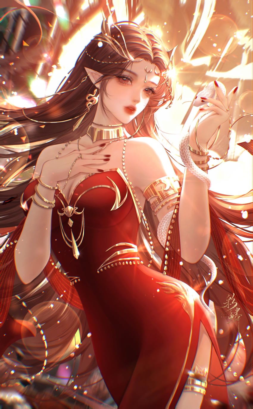 cai lin (doupo cangqiong) drawn by ying_lian_yue_shui