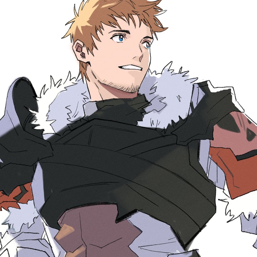 ardbert hylfyst (final fantasy and 1 more) drawn by garbage_paper