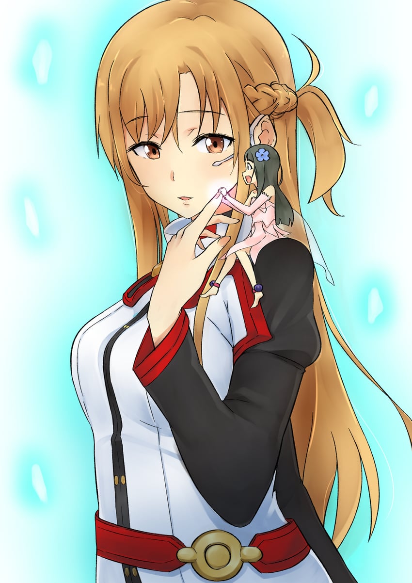 asuna and yui (sword art online and 1 more) drawn by shimauma_yachiyo