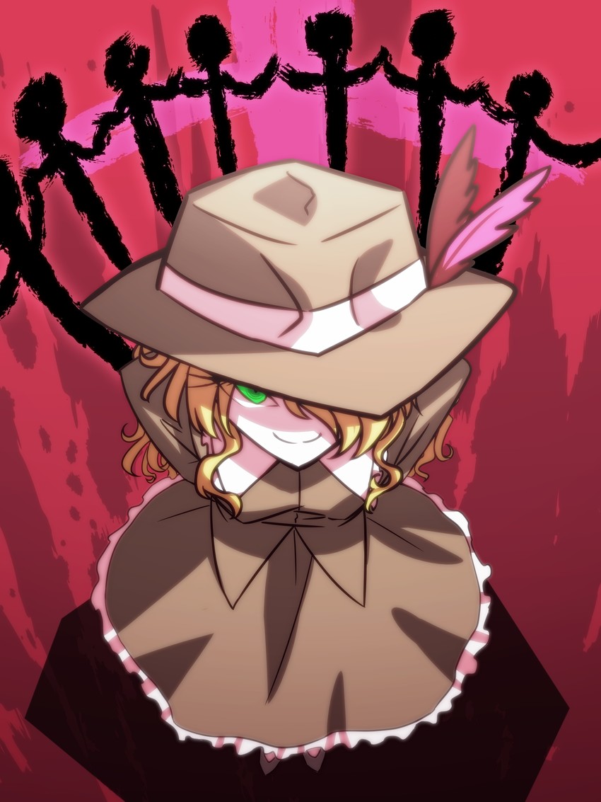 jacket girl (touhou and 1 more) drawn by tokimachi_(pixiv13640082)