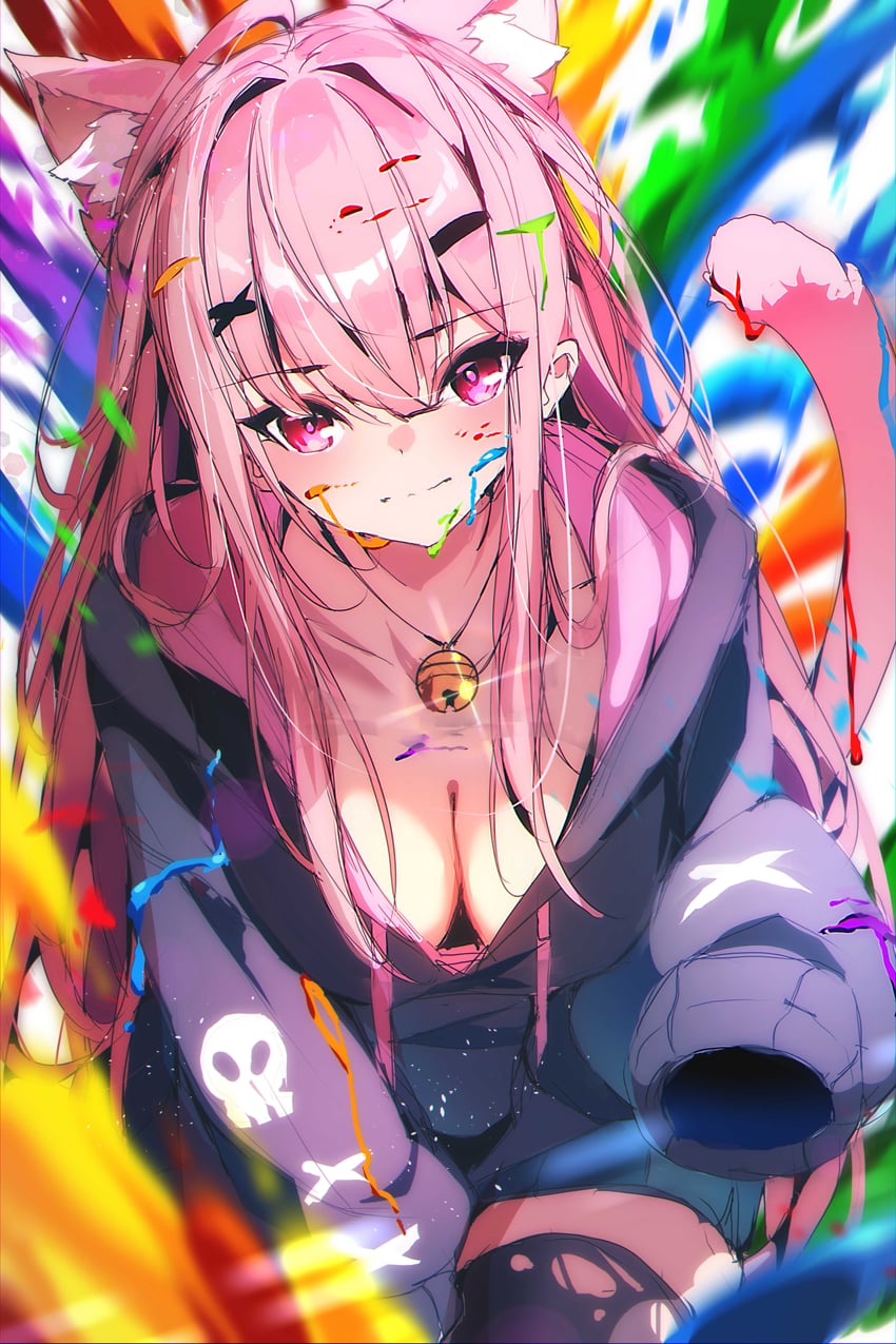 mori calliope (hololive and 1 more) drawn by the0neulost