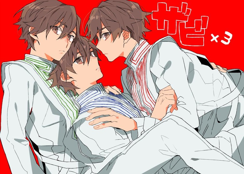 kishinami hakuno (fate and 2 more) drawn by tatsuta_age