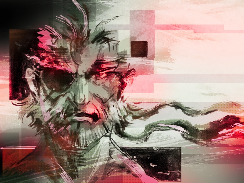 big boss (metal gear and 1 more) drawn by enomoto_misato