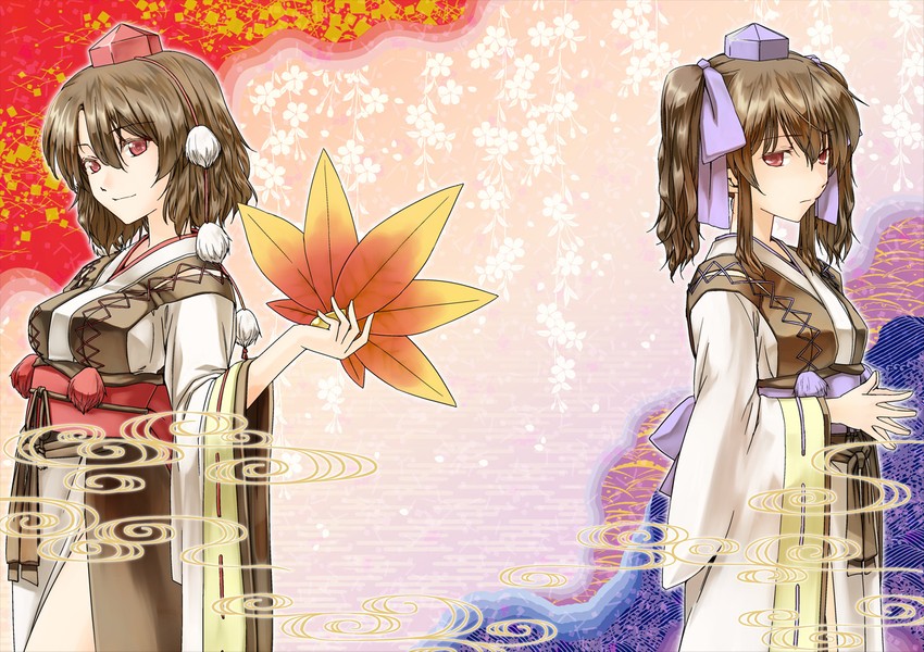 shameimaru aya and himekaidou hatate (touhou) drawn by abo_(hechouchou)