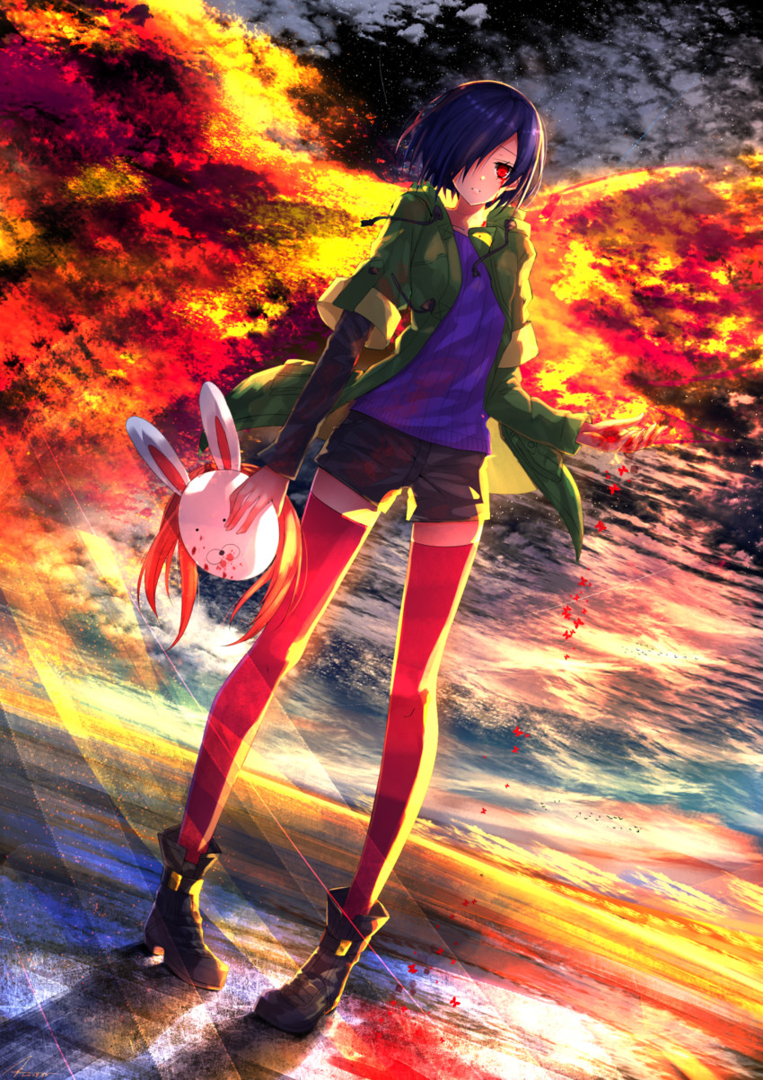 kirishima touka (tokyo ghoul) drawn by swordsouls