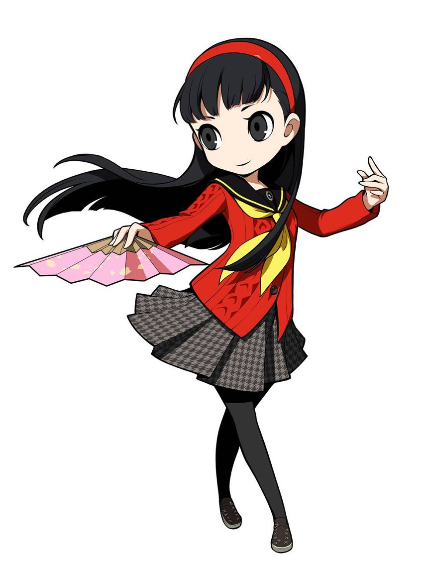 amagi yukiko (persona and 3 more) drawn by oribe_hanako