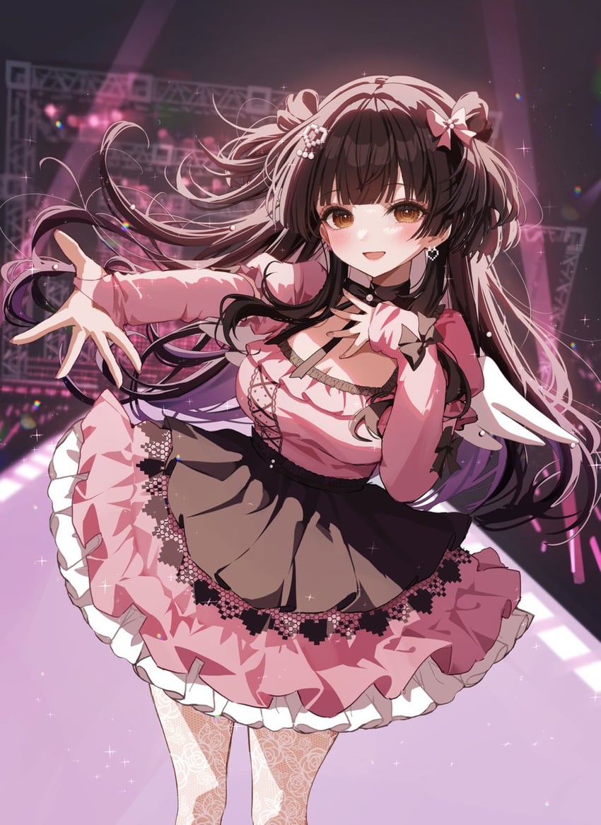 mayuzumi fuyuko (idolmaster and 1 more) drawn by kudo_eru