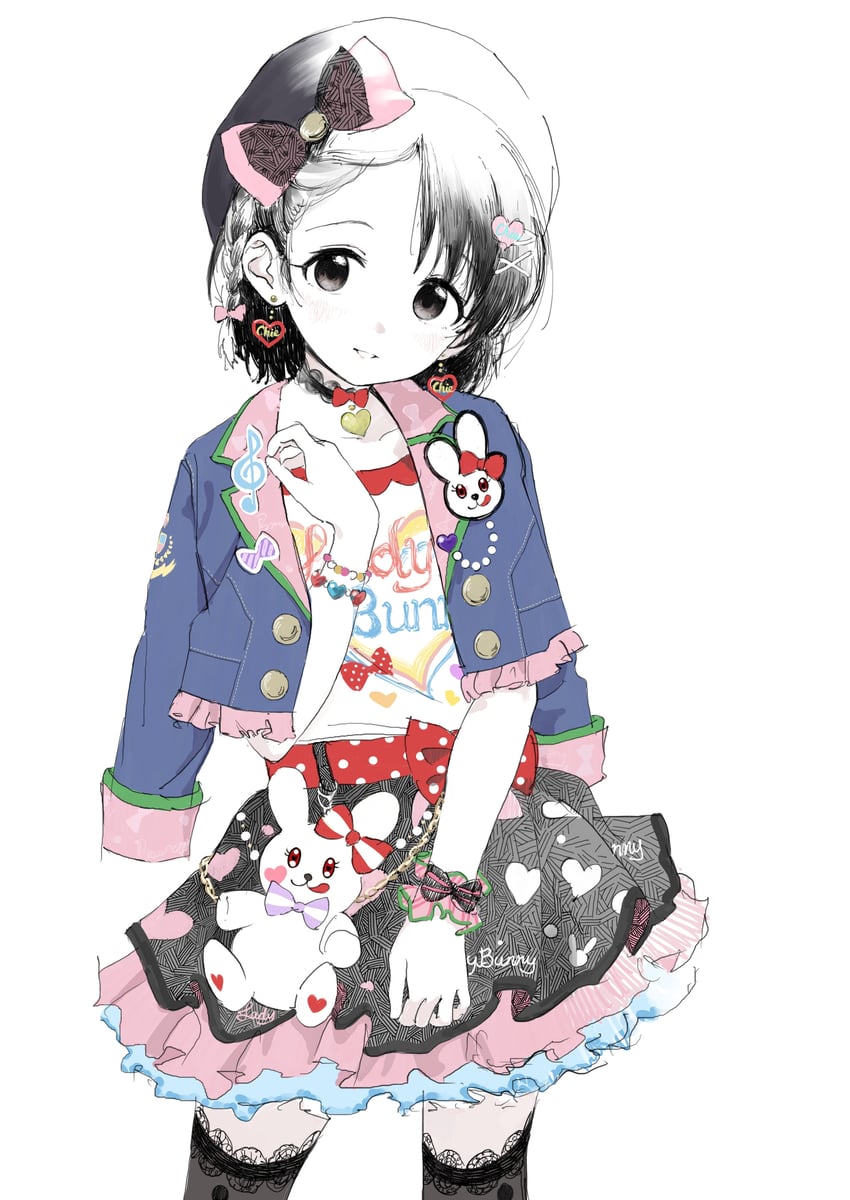 sasaki chie (idolmaster and 1 more) drawn by piezo
