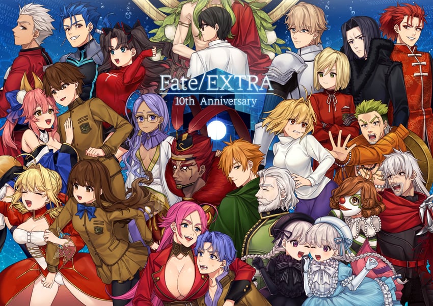tamamo, nero claudius, tamamo no mae, cu chulainn, archer, and 20 more (fate and 1 more) drawn by karokuchitose