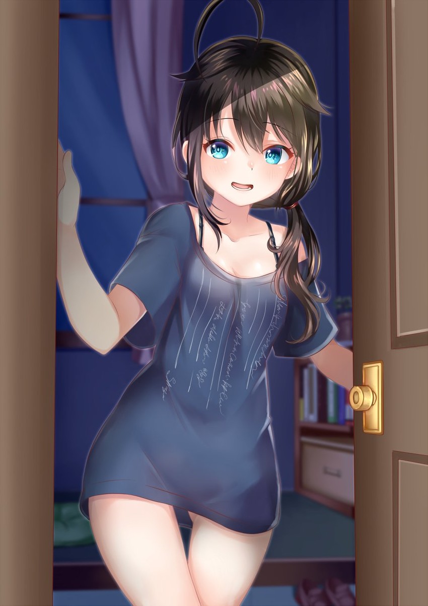 shigure and shigure kai ni (kantai collection) drawn by mashiro_aa