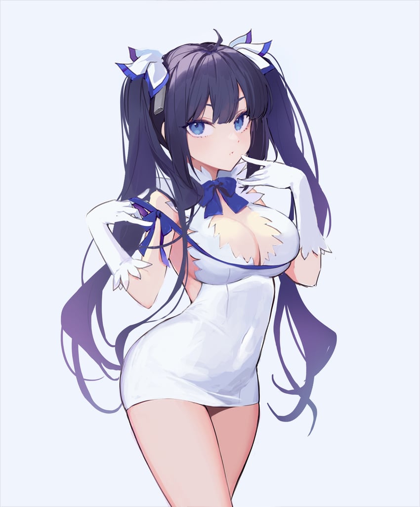 hestia (dungeon ni deai wo motomeru no wa machigatteiru darou ka) drawn by ahri_(ari_30305)